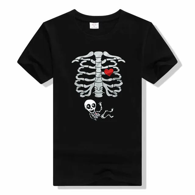 Skeleton Funny Couple Shirts