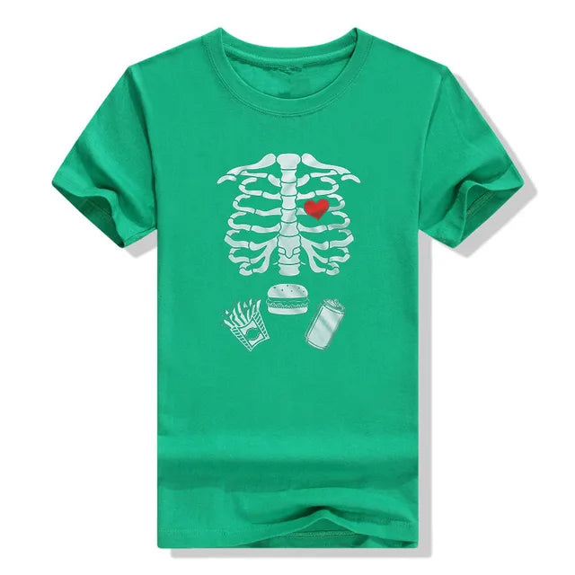 Skeleton Funny Couple Shirts