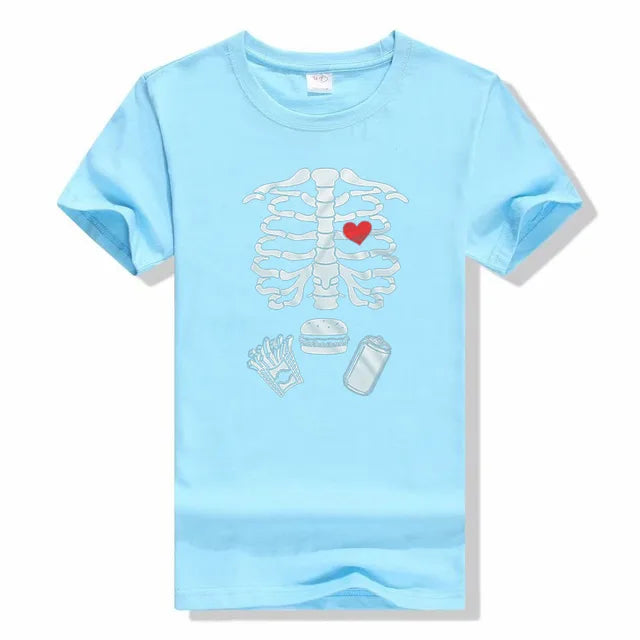 Skeleton Funny Couple Shirts