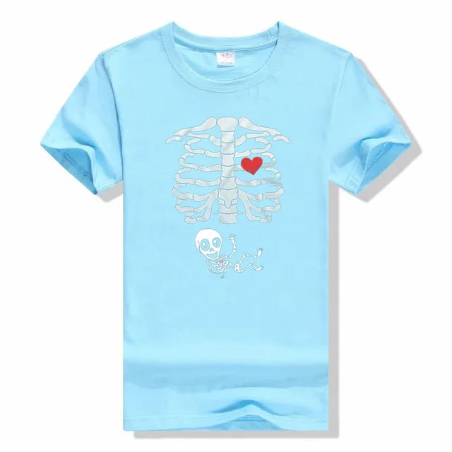 Skeleton Funny Couple Shirts