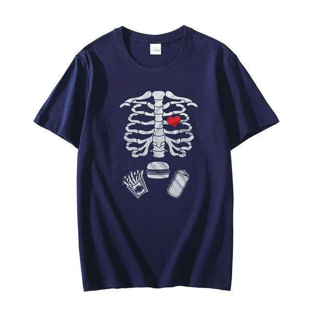 Skeleton Funny Couple Shirts