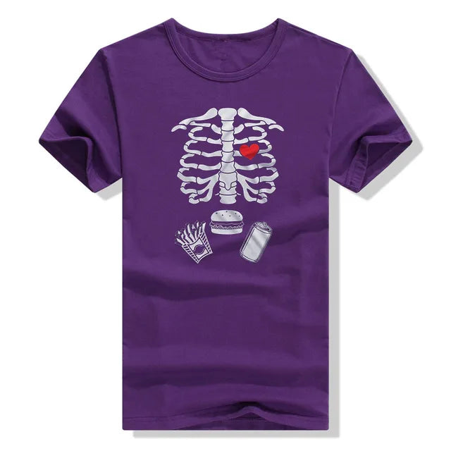 Skeleton Funny Couple Shirts