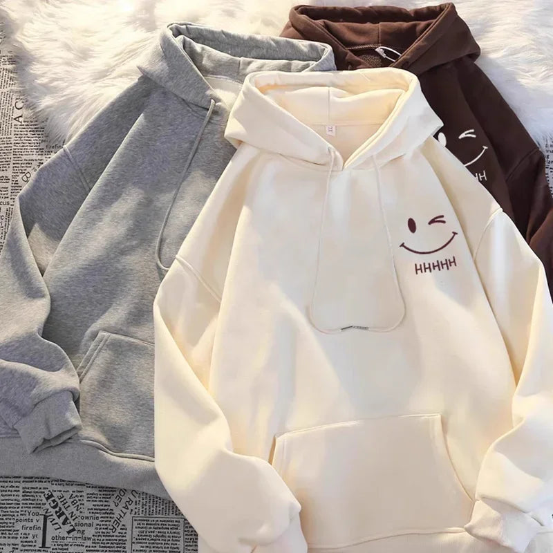 Smile Couple Hoodies
