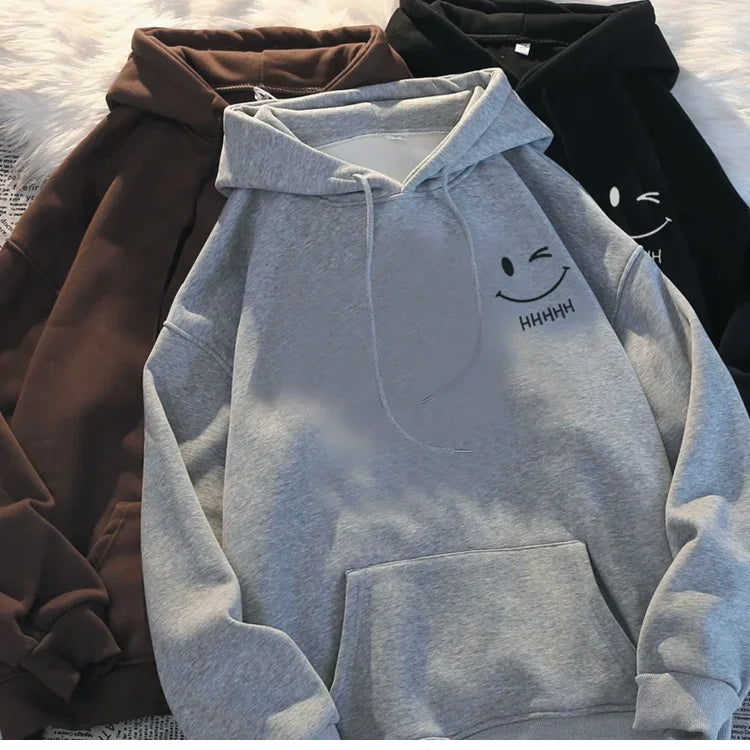 Smile Couple Hoodies