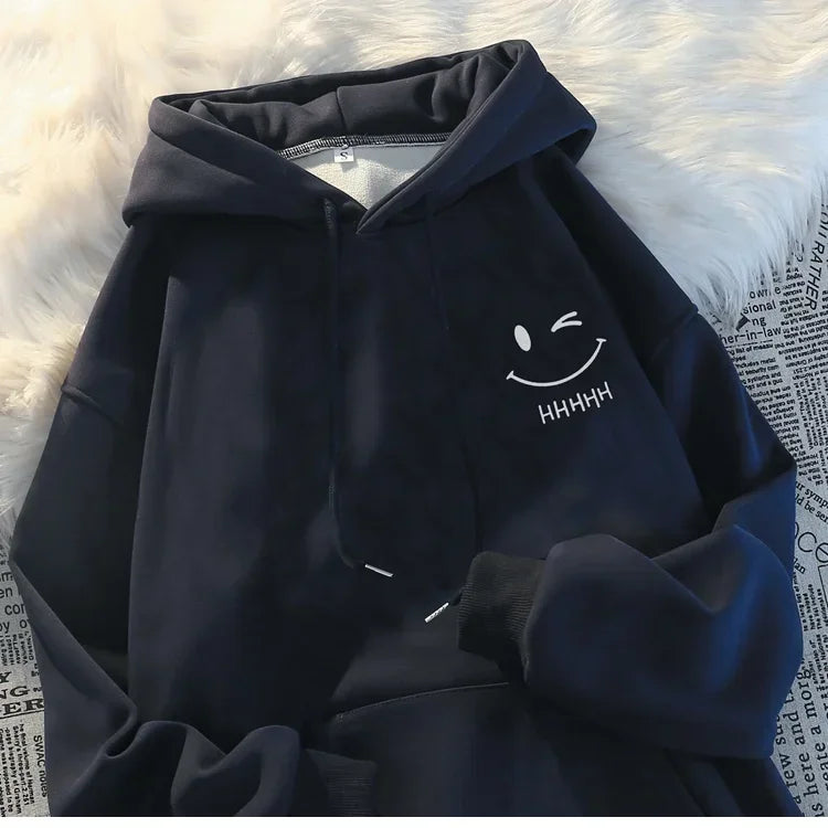Smile Couple Hoodies