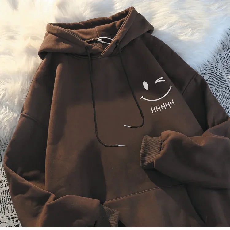 Smile Couple Hoodies