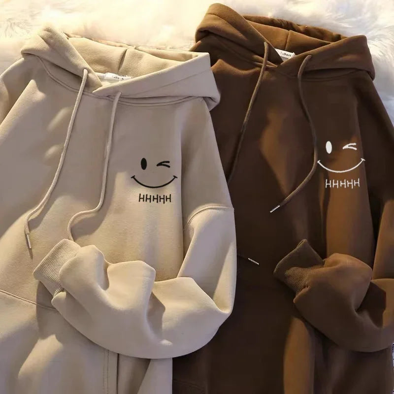 Smile Couple Hoodies