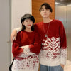 Snowflake Christmas Sweater for Couples