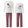 Snowman Christmas Pajamas for Couples