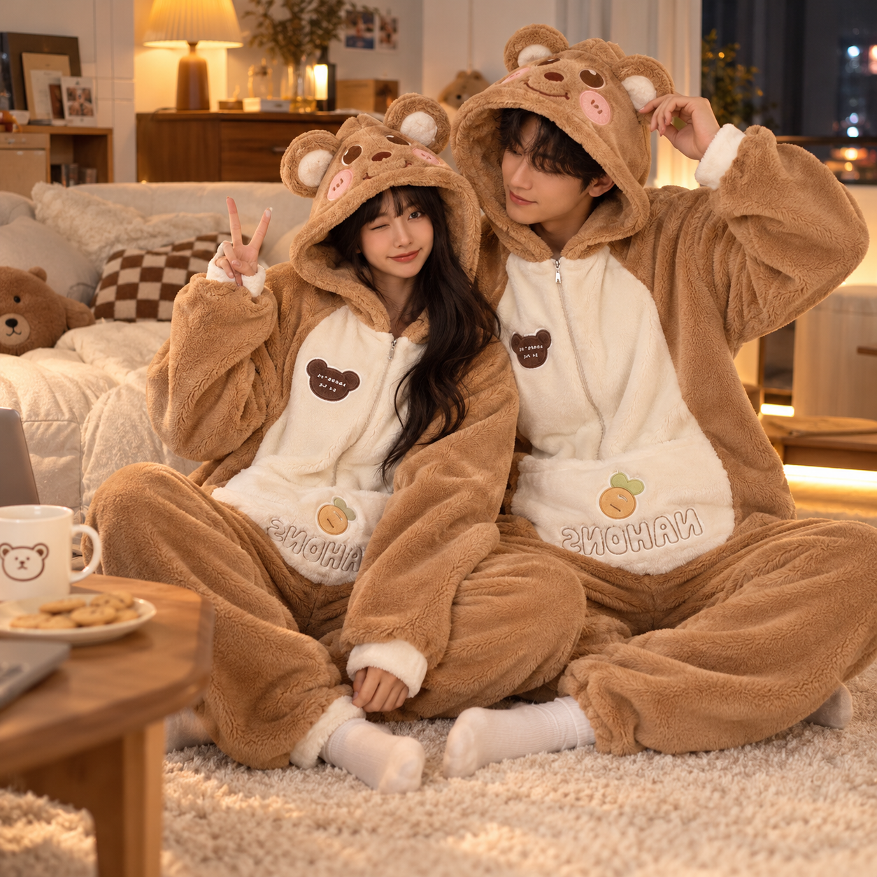Couple Onesies Bear