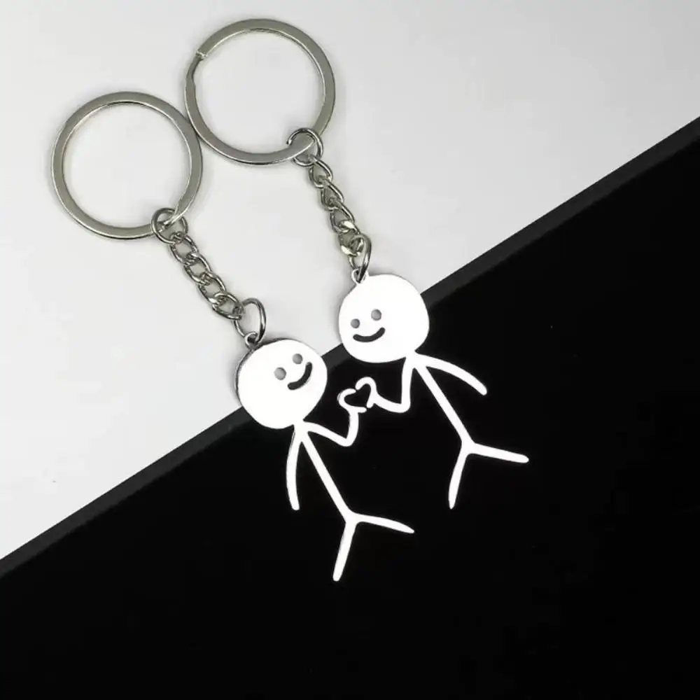 Stickman Keychain for Couples