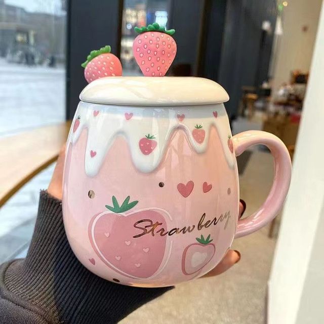 Strawberry Couple Mugs