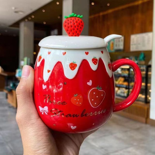 Strawberry Couple Mugs