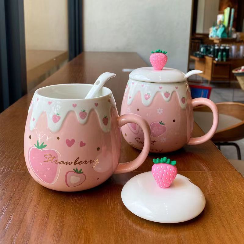 Strawberry Couple Mugs