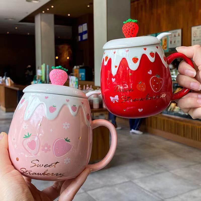 Strawberry Couple Mugs