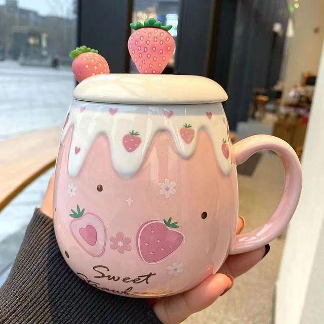Strawberry Couple Mugs