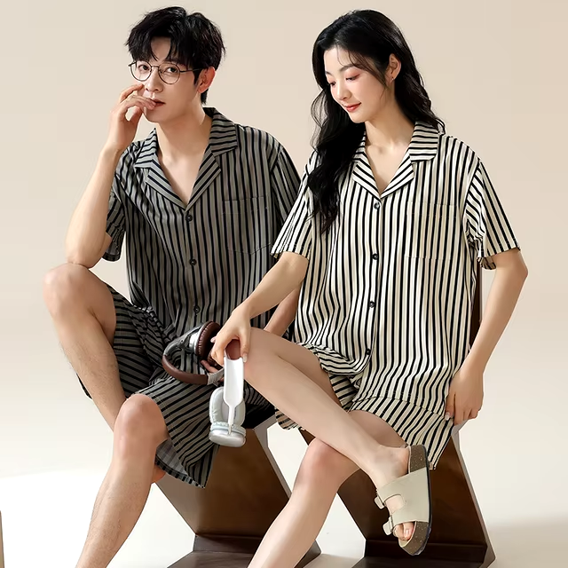 Matching Striped Pajamas