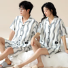 Striped Couple Pajamas