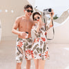 Summer couple swimwear