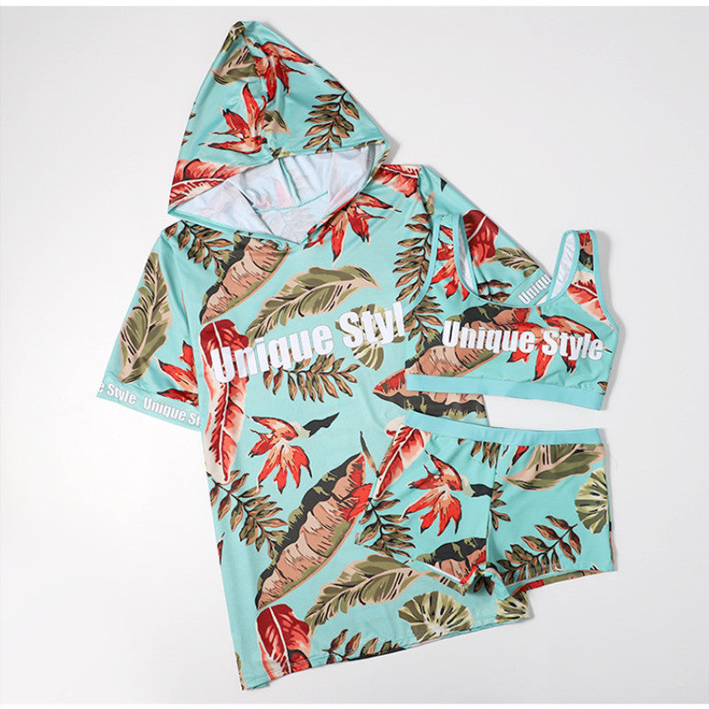 Summer matching bathing suits couples