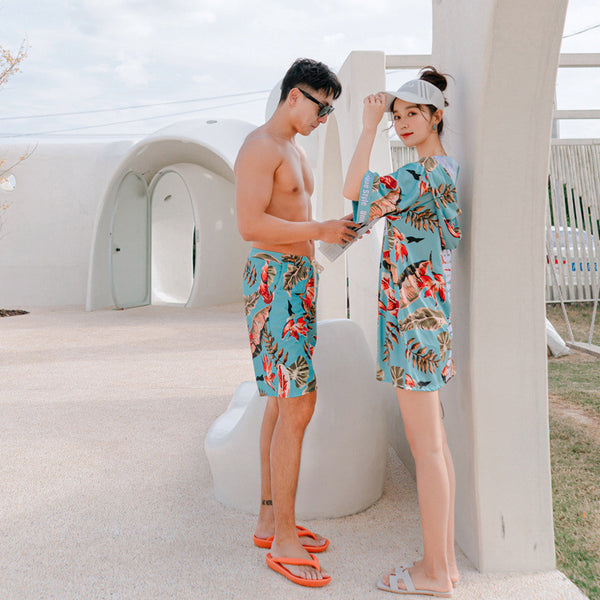 Summer matching bathing suits couples My Couple Goal