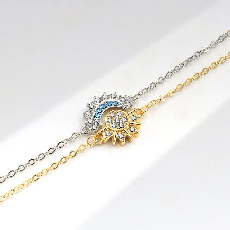 Sun and Moon Couple Bracelet
