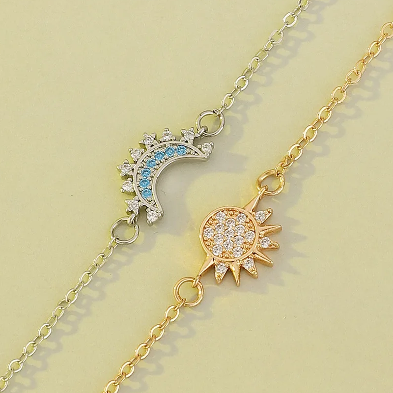 Sun and Moon Couple Bracelet