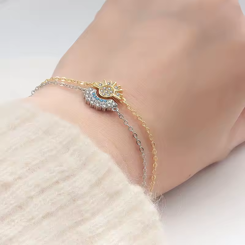Sun and Moon Couple Bracelet