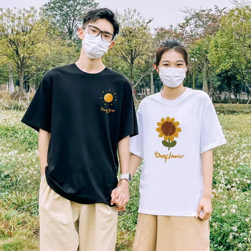 Sunflower Couple Shirts