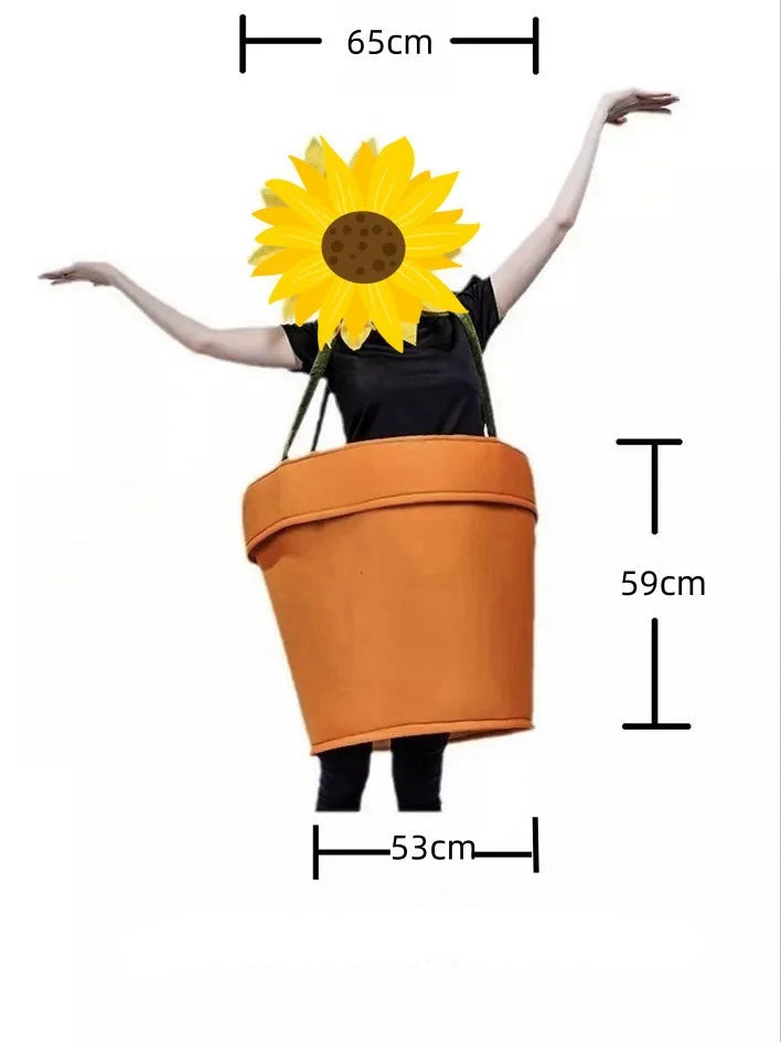 Sunflower Couple Costume