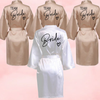 Team Bride Satin Robes