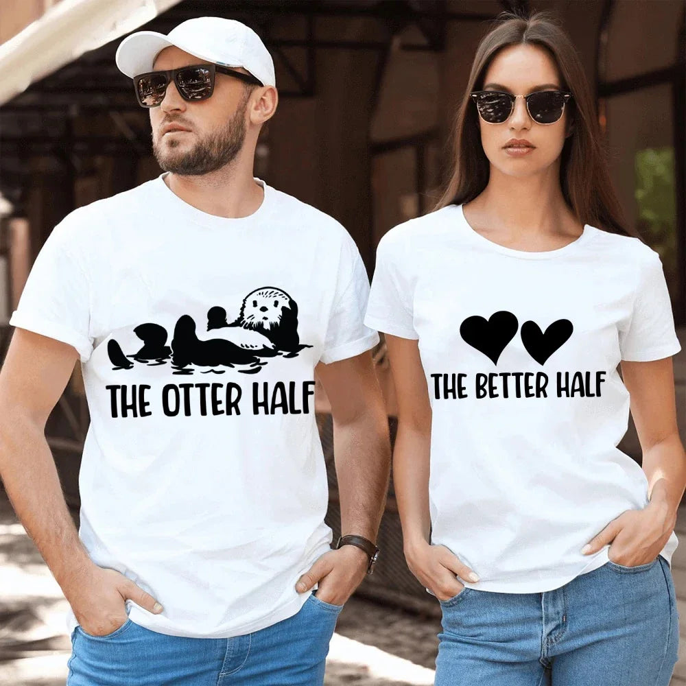 The Otter Half Shirts for Couples