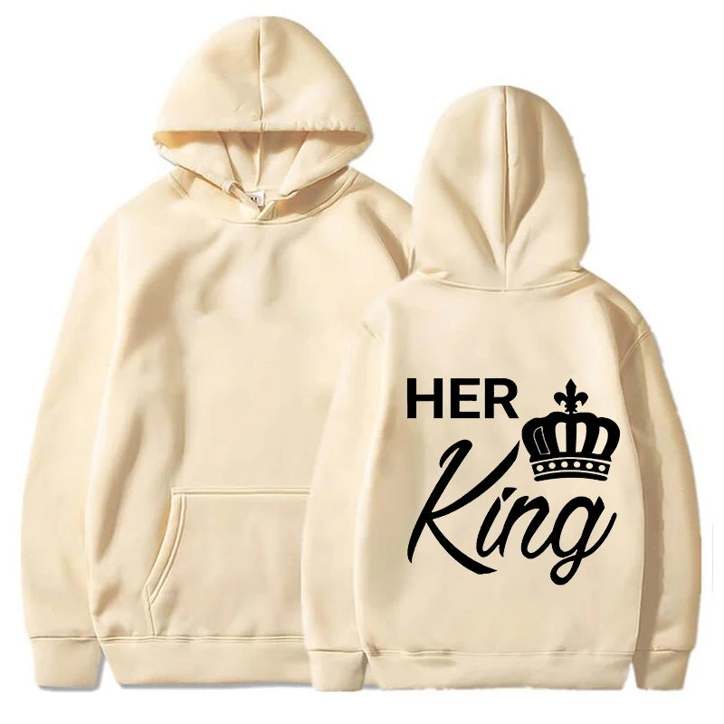 The King and His Queen Hoodies