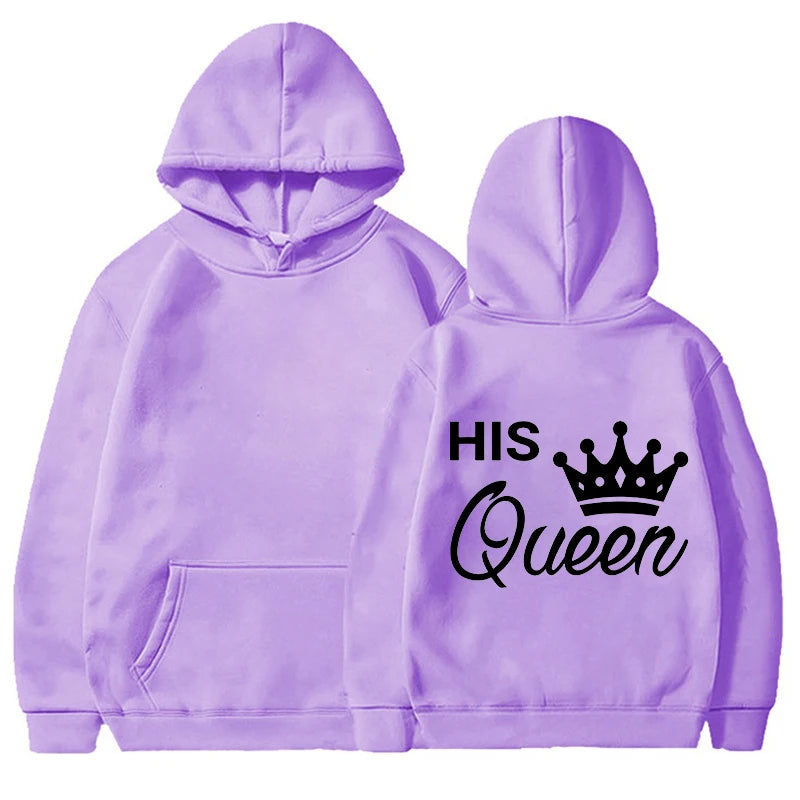 The King and His Queen Hoodies