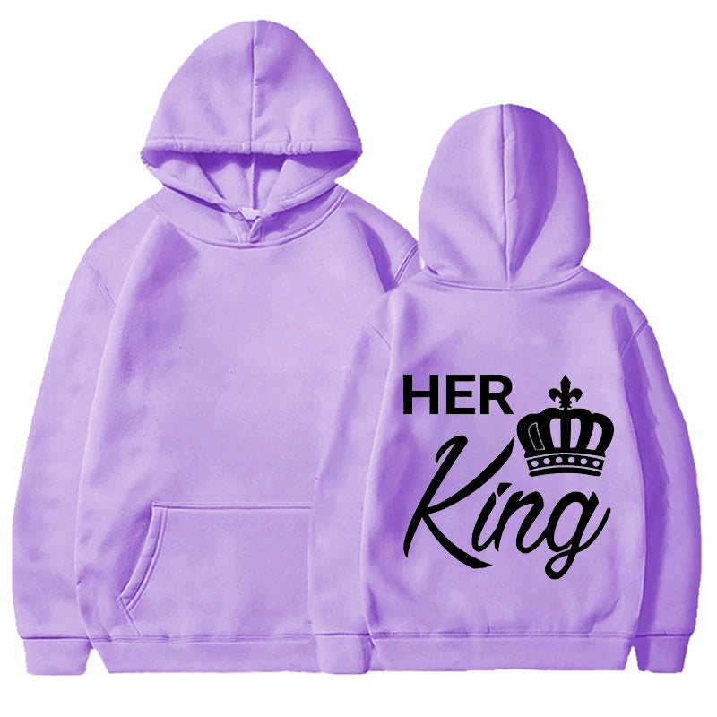 The King and His Queen Hoodies