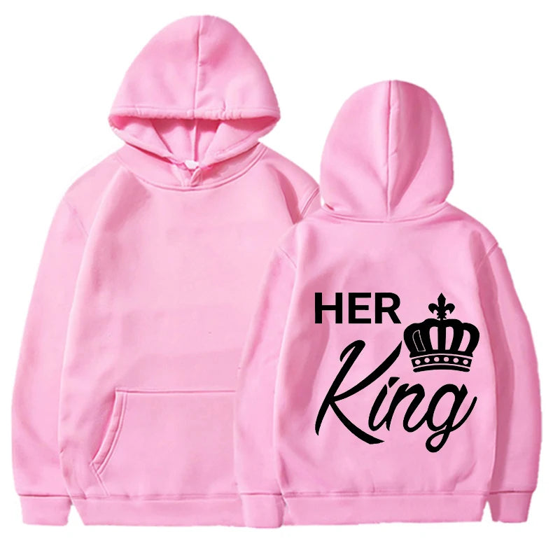The King and His Queen Hoodies