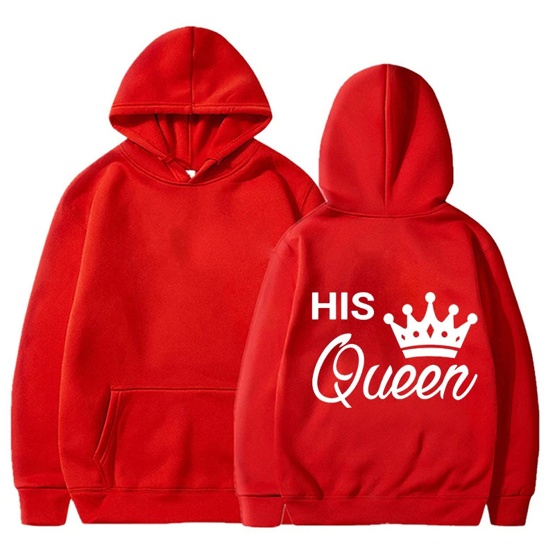 The King and His Queen Hoodies