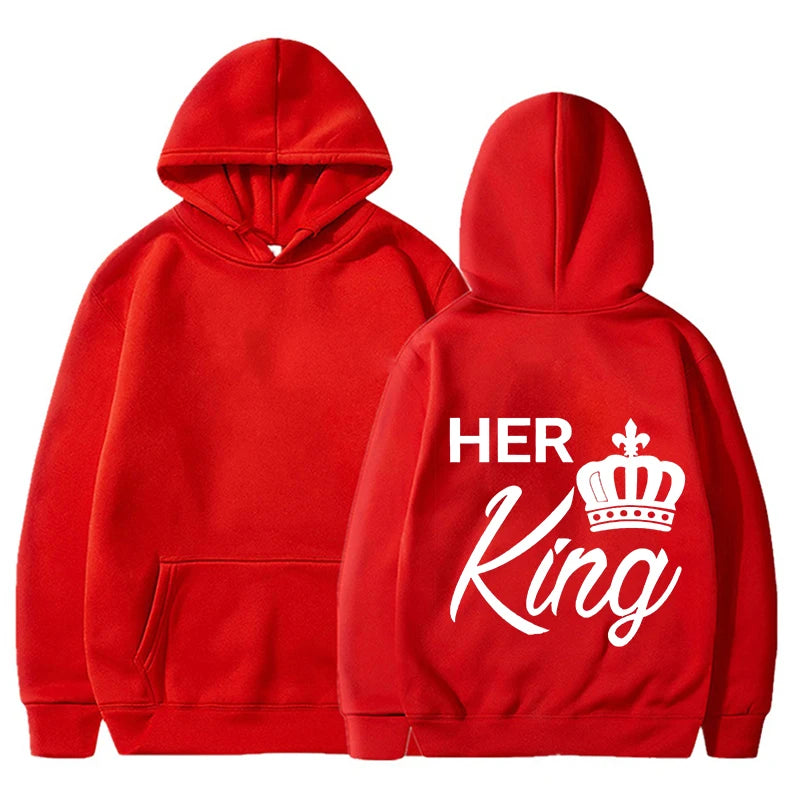 The King and His Queen Hoodies