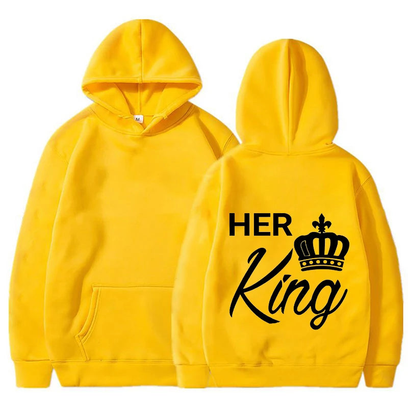 The King and His Queen Hoodies