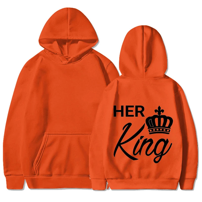 The King and His Queen Hoodies