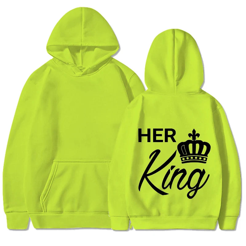 The King and His Queen Hoodies
