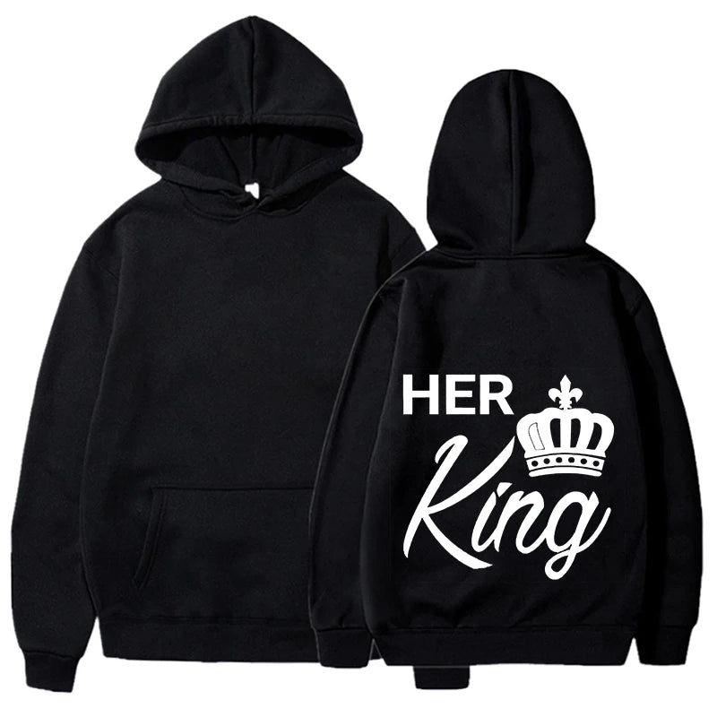 The King and His Queen Hoodies