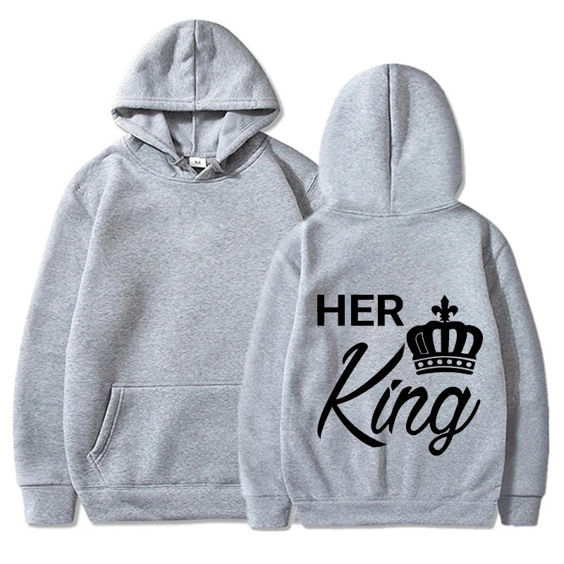The King and His Queen Hoodies