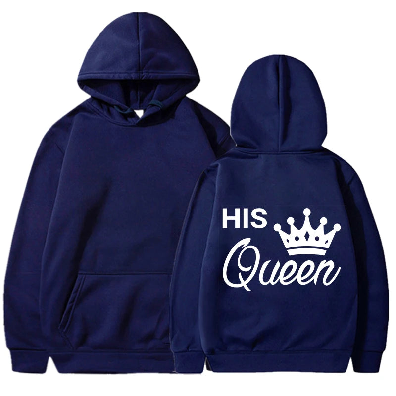 The King and His Queen Hoodies