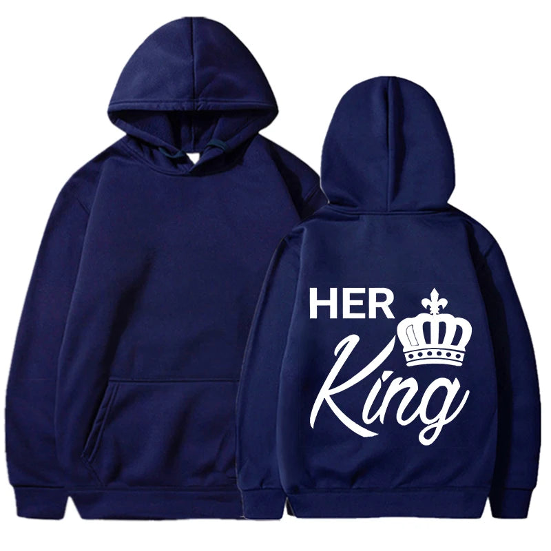 The King and His Queen Hoodies