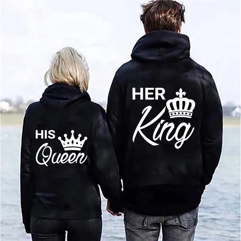 The King and His Queen Hoodies