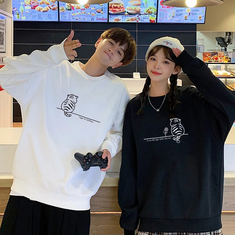 Tiger Sweatshirts for Couples