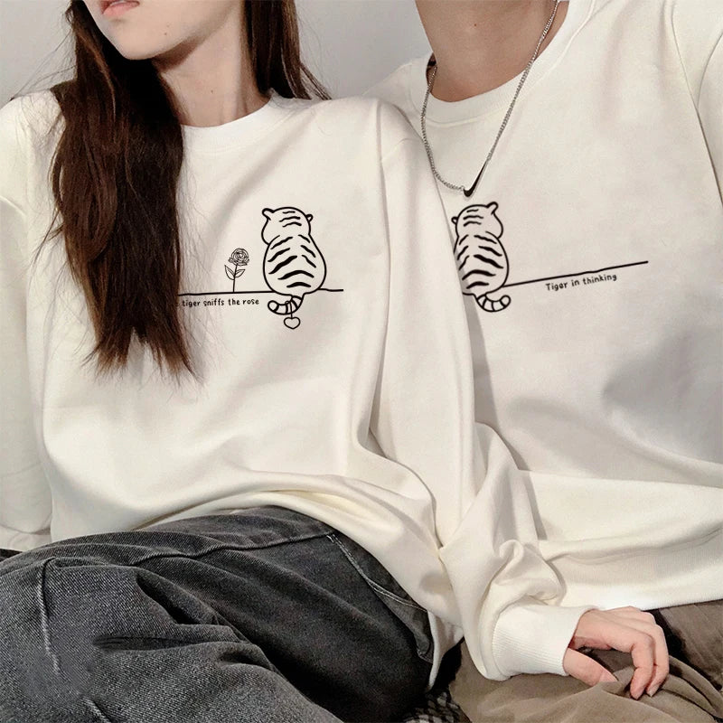 Tiger Sweatshirts for Couples