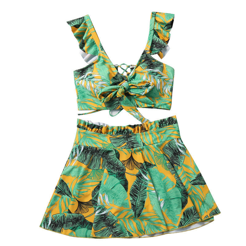 Tropical matching swimwear for couples
