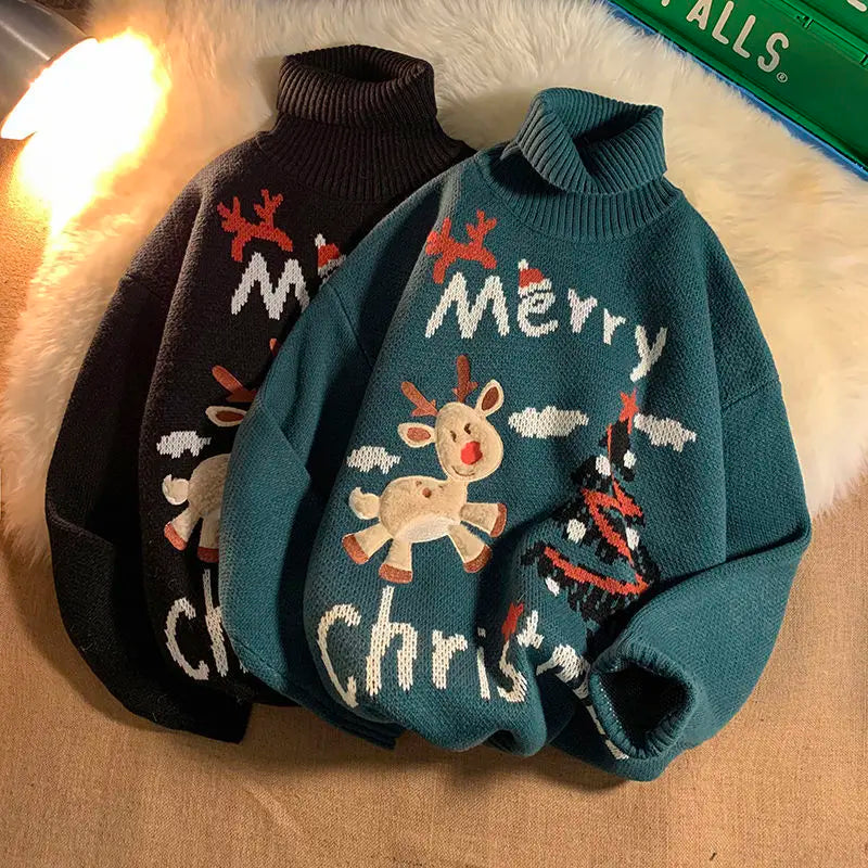 Ugly Christmas Sweatshirt for Couples My Couple Goal